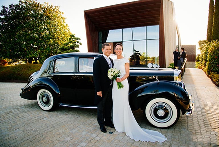 Caterina Pérez y Jose Antonio Agruña, una boda de revista