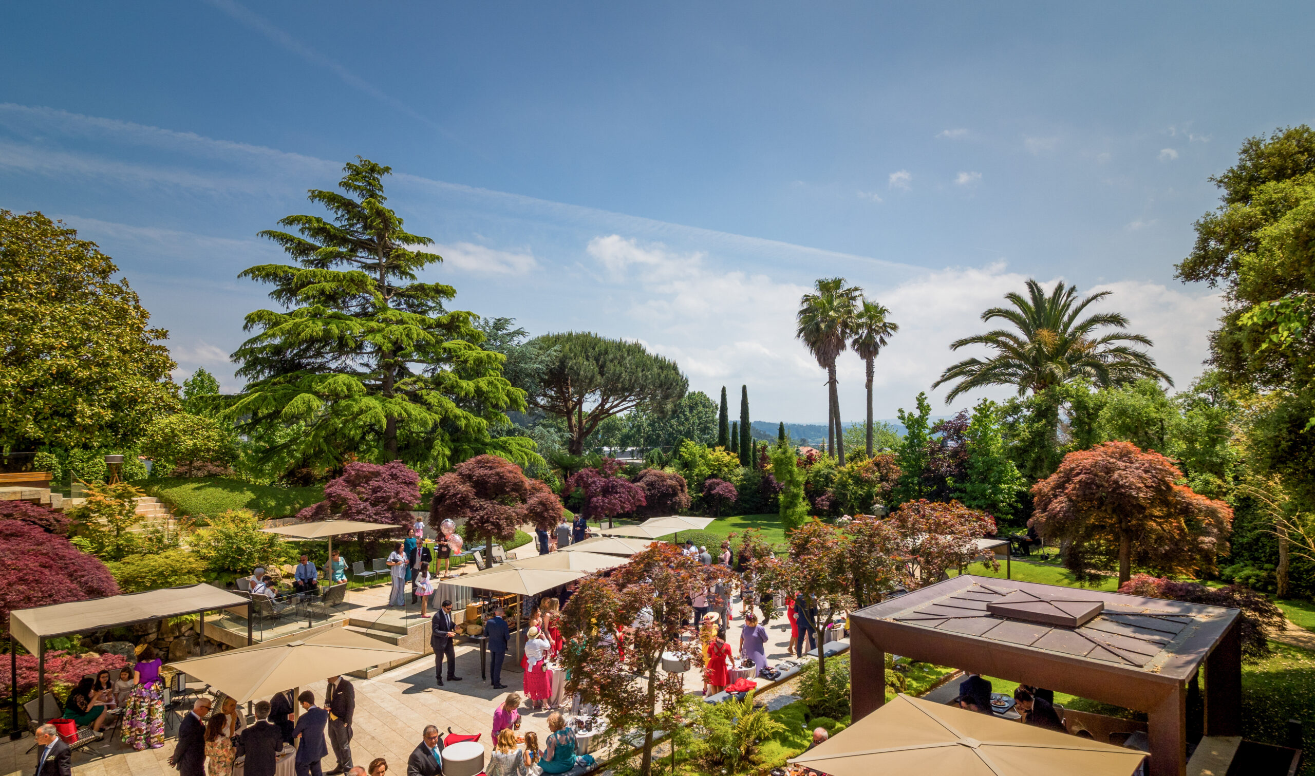 Celebra tu boda cocktail-tapas en el Jardín de los Arces